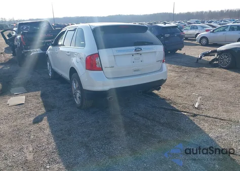 2014 Ford Edge Limited z USA, uszkodzony, nr VIN 2FMDK4KC9EBA49564